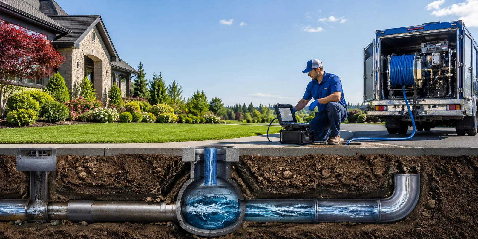 Drainage restoration information for Fannettsburg, PA